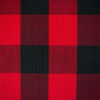 Picture of DII Buffalo Check Collection Classic Tabletop, Tablecloth, 60x84, Red & Black