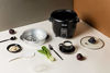 Picture of Aroma Housewares ARC-363-1NGB 3 Uncooked/6 Cups Cooked Rice Cooker, Steamer, Multicooker, 2-6, Silver