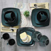 Picture of Gibson Elite Soho Lounge 16 Piece Dinnerware Set, Teal