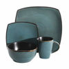 Picture of Gibson Elite Soho Lounge 16 Piece Dinnerware Set, Teal
