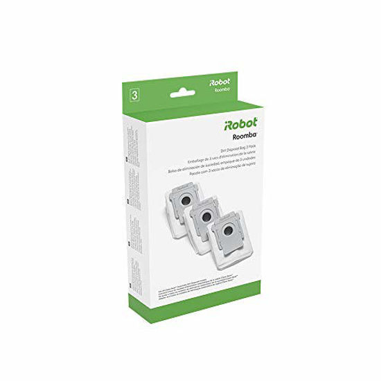 irobot 3pk clean base automatic dirt disposal bags white 4640235