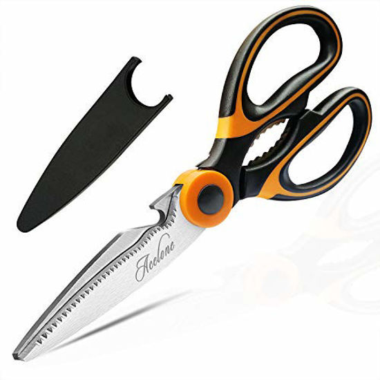 Professional Kitchen Knife 3CR13 Steel Scissors Stainless Steel Chicken  Bone Scissors Stainless Steel Scissors Kitchen Powerful Fish Bone Scissors