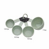 Picture of KitchenAid Classic Measuring Cups, Set of 4, Pistachio/Black