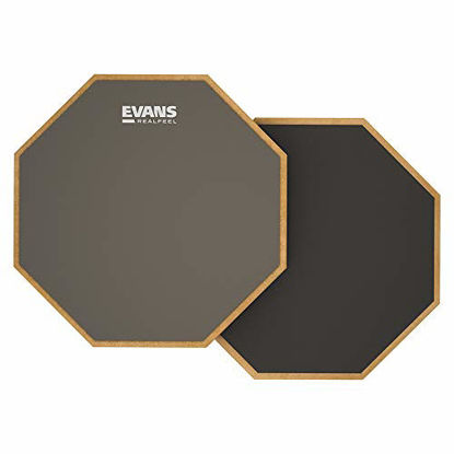 Picture of Evans Realfeel 2-Sided Practice Pad, 12 Inch