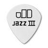 Picture of Jim Dunlop 478P1.0 Tortex White Jazz III, 1.0mm, 12/Player's Pack