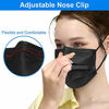 Picture of Face Mask, Pack of 50 Black Disposable Face Masks