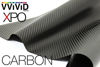 Picture of VViViD XPO Black Carbon Fiber 5ft x 1ft Car Wrap Vinyl Roll with Air Release Technology