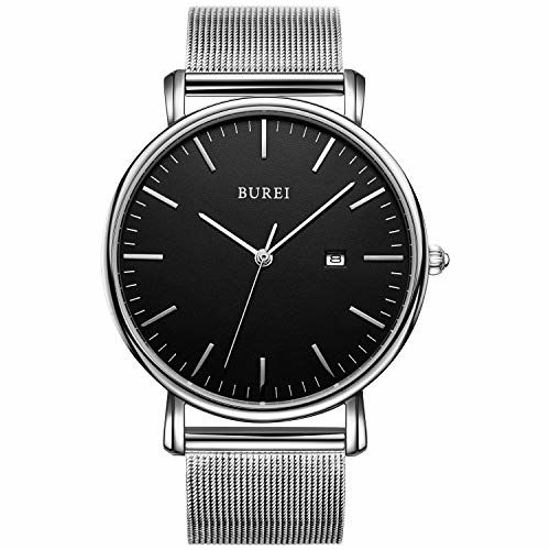 Burei men's fashion store minimalist wrist watch