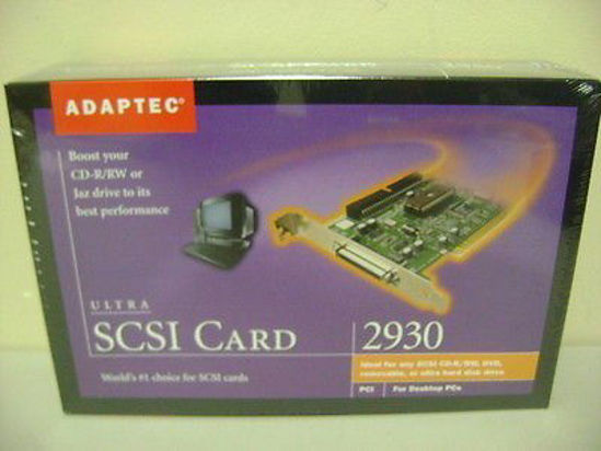 Picture of New Retail Sealed Box Adaptec 2930 Ultra Scsi Pci Card 32 Bit Aha-2930U Kit