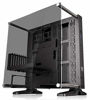 Picture of Thermaltake Core P3 ATX Tempered Glass Gaming Computer Case Chassis, Open Frame Panoramic Viewing, Glass Wall-Mount, Riser Cable Included, Black Edition, CA-1G4-00M1WN-06