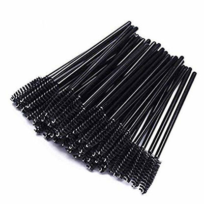 Picture of 300 Disposable Mascara Eyelash Wands Brush for Eyelash Extension Eyebrow and Makeup Color Tbestmax