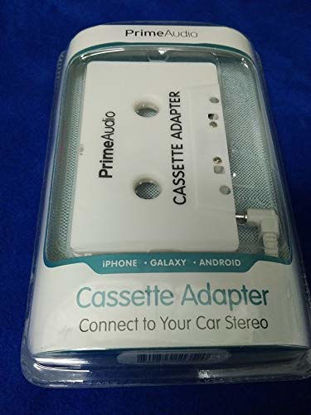 Picture of iWorld Prime Audio Cassette Adapter - White by PrimeAudio