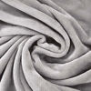 Picture of Exclusivo Mezcla Soft Flannel Fleece Velvet Plush Throw Blanket - 50" x 60" (Light Grey)