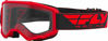 Picture of FLY Racing Focus Goggles for Motocross, Off-road, ATV, UTV, and More (RED with Clear Lens)