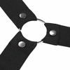 Picture of ACSUSS Mens Elastic Shoulder Chest Muscle Harness Belt with Metal O-rings and Studs Black One Size