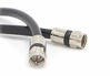 Picture of 20' Feet, Black RG6 Coaxial Cable (Coax Cable) - Made in The USA - with Connectors, F81 / RF, Digital Coax - AV, CableTV, Antenna, and Satellite, CL2 Rated, 20 Foot