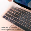 Picture of Ultra Thin Keyboard Cover for New 2020 MacBook Air 13 Inch Release with Touch ID Model A2179, Clear MacBook Air 13 A2179 Keyboard Protector Skin Accessories, TPU