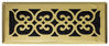 Picture of Decor Grates SPH412 Floor Register, 4x12, Polished Brass Finish