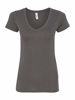 Picture of Next Level Womens Ideal V-Neck Tee (N1540) Dark Gray s