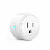 Picture of WiFi Smart Plug - Smart Outlets Work with Alexa, Google Home Assistant, Aoycocr Remote Control Plugs with Timer Function,ETL/FCC/Rohs Listed Socket, White(1 Pack)