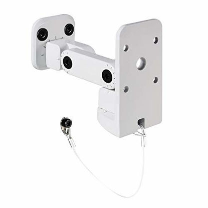 Picture of LD Systems SAT Speakers Wall Mount Bracket-White, (LDSATWMB10W)