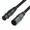 Picture of SiYear DMX-512 XLR 5 Pin Male to XLR 5 Pin Female DMX Lighting Cable(10 Feet/3M)