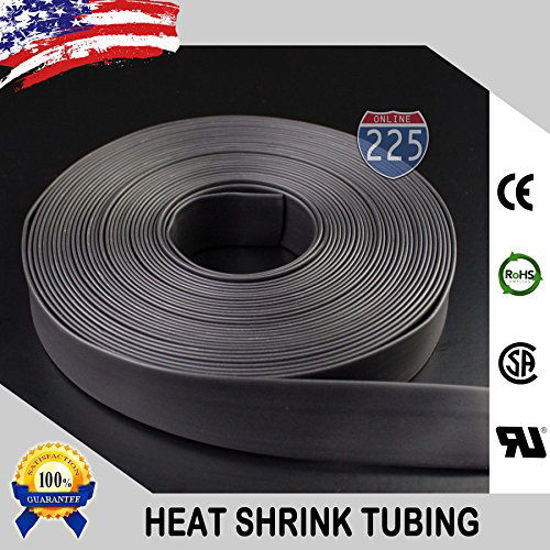 Picture of 100 FT 3/16" 5mm Polyolefin Clear Heat Shrink Tubing 2:1 Ratio