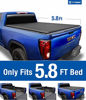 Picture of Tyger Auto T1 Soft Roll Up Truck Bed Tonneau Cover for 2007-2013 Chevy Silverado / GMC Sierra 1500 Fleetside 5'8" Bed TG-BC1C9003