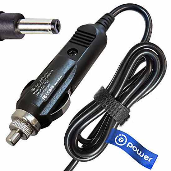 Picture of T POWER car Charger Compatible with for Audiovox DT102 DT102A PVS6360 PVS69701 PVS33116 PVD80 Venturer PDV880 PVS72901 VDS102T Dual PVS72901 VDS102T HB12-09010SPA PVS3393 PVD73 Portable DVD Player