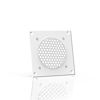 Picture of AC Infinity White Ventilation Grille 4", for PC Computer AV Electronic Cabinets, Replacement Grille for AIRPLATE S1, can Mount one 80mm Fan