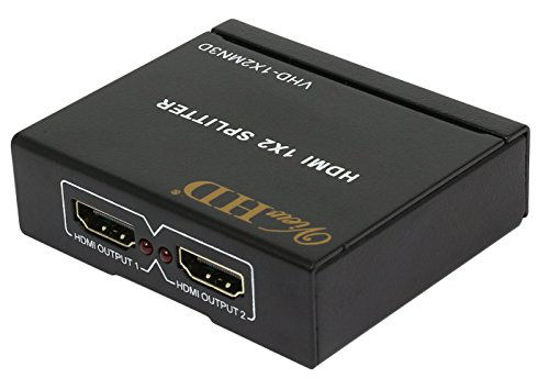 Picture of ViewHD 2 Port 1x2 Powered HDMI 1 in 2 Out Mini Splitter for 1080P & 3D | Model: VHD-1X2MN3D