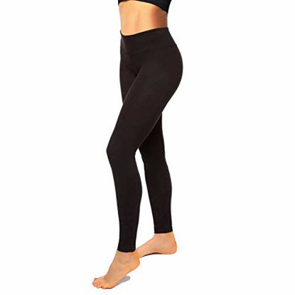 GetUSCart- FITTOO Women's High Waist Yoga Pants Tummy Control Scrunched  Booty Leggings Workout Running Butt Lift Textured Tights Peach Butt Black(L)