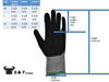 Picture of G & F Products 1529S-12 Endurance Pro Seamless Knit Nylon Gloves with Micro Form Nitrile Grip, Small (Pack of 12) (1529S-DZ)