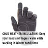 Picture of CLC Custom Leathercraft 125XX Handyman Flex Grip Work Gloves, XX Large