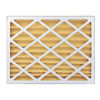 Picture of FilterBuy 27x27x2 MERV 11 Pleated AC Furnace Air Filter, (Pack of 2 Filters), 27x27x2 - Gold