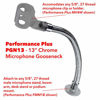 Picture of Performance Plus Adjustable Microphone Gooseneck Chrome Plated, 13 Inch (PGN13)