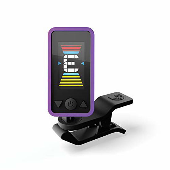 Picture of D'Addario Accessories Eclipse Headstock Tuner, Purple