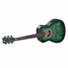 Picture of WINZZ 3/4 Dreadnought Acoustic Guitar Bundle with Online Lessons, Bag, Metronome Tuner, Wall-mounted Hanger, Strap, Picks & Cleaning Cloth,36 Inches Right Handed, Dark Hunter Green