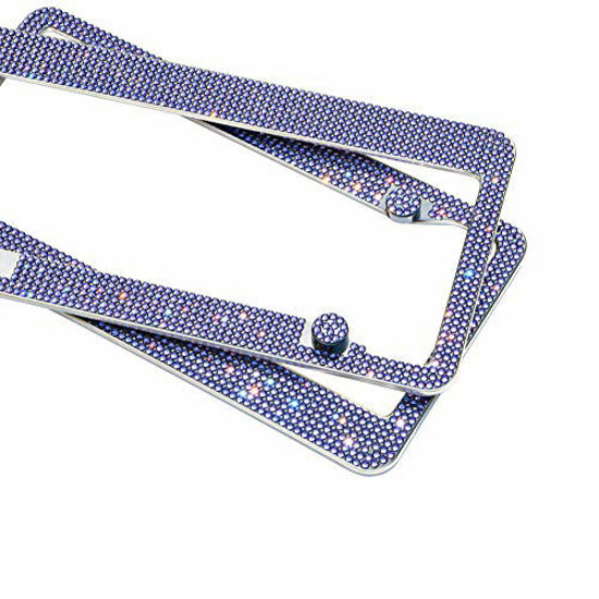 Bling license plate frames deals near me