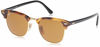 Picture of Ray-Ban RB 3016 Clubmaster Square Sunglasses, Spotted Brown Havana/Brown, 51 mm