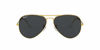 Picture of Ray-Ban unisex adult Rb3025 Classic Polarized Sunglasses, Legend Gold/Black Polarized, 55 mm US