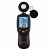 Picture of Digital Light Meter Illuminance 200,000 Foot Candle/Lux Temperature Tester Data Storage