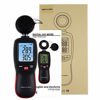 Picture of Digital Light Meter Illuminance 200,000 Foot Candle/Lux Temperature Tester Data Storage