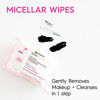 Picture of Makeup Remover Micellar Cleansing Wipes, Gentle for all Skin Types by Garnier SkinActive, 25 Count, 2 Pack