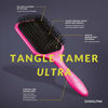 Picture of Denman Tangle Tamer Ultra for Wet & Dry Detangling for Long & Thick Hair, Black D90L