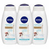 Picture of NIVEA Pampering Coconut and Almond Milk Body Wash - With Nourishing Serum, 3 Pack