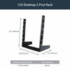 Picture of StarTech.com 12U Open Frame Network Rack - 19" 2 Post Free Standing Desktop Rack for Computer, AV, Media, IT, Data & Server Room Equipment (RK12OD)