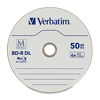 Picture of Verbatim 98924 M-Disc BD-R DL 50GB 6X with Branded Surface - 25pk Spindle,White,25-Disc