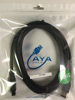 Picture of AYA 10Ft (10 Feet) FireWire Cable IEEE-1394b 9pin-6pin 800/400Mbps Compatible with Windows, Mac, Sony iLink