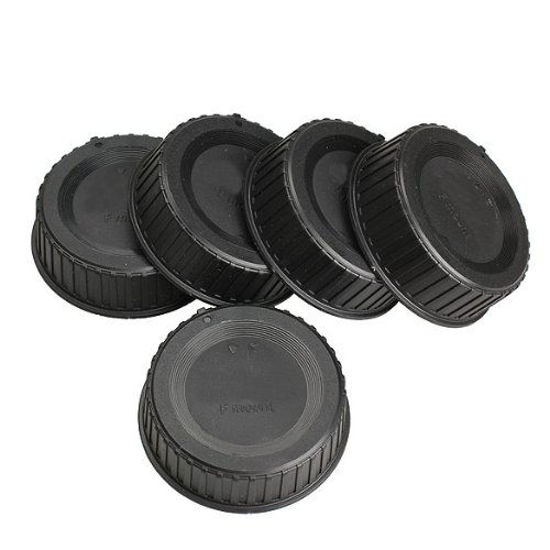 Picture of Vktech 5pcs Rear Lens Cap Cover for All Nikon AF AF-S DSLR SLR Camera LF-4 Lens